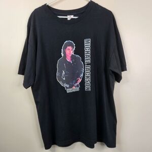 Alstyle 2000s Michael Jackson Memorial Short Sleeve Crew Neck Tee XL
